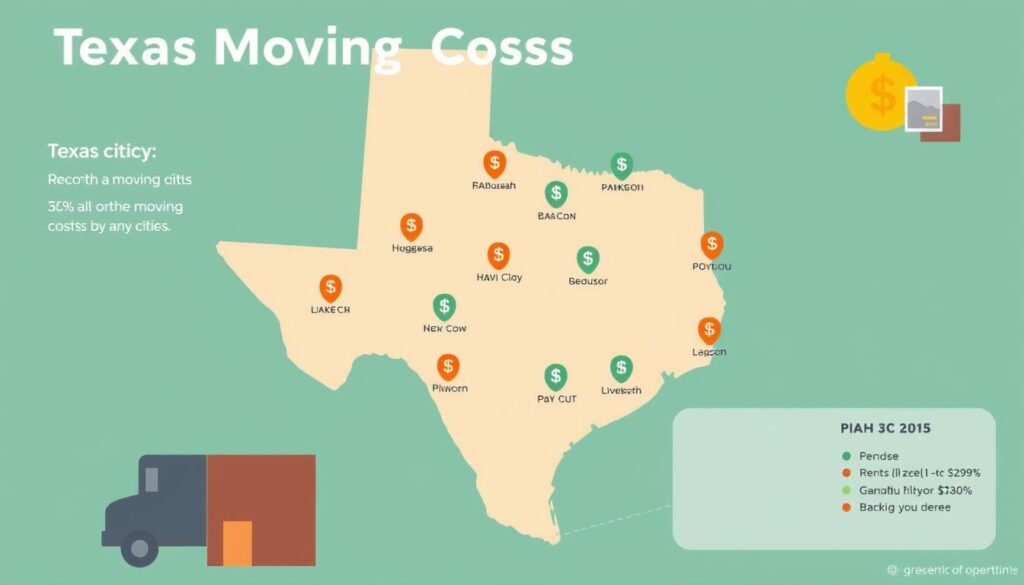 average cost of movers in Texas