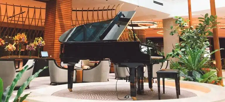 a piano