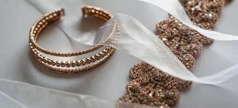 close up photo of bracelet