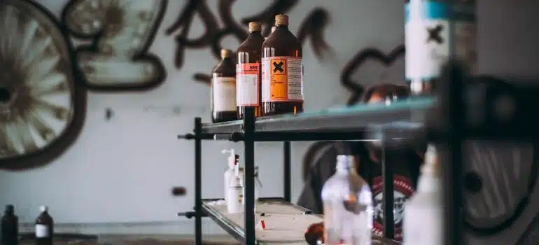 toxic materials and other items your Texas movers won’t move