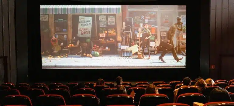 A movie theather