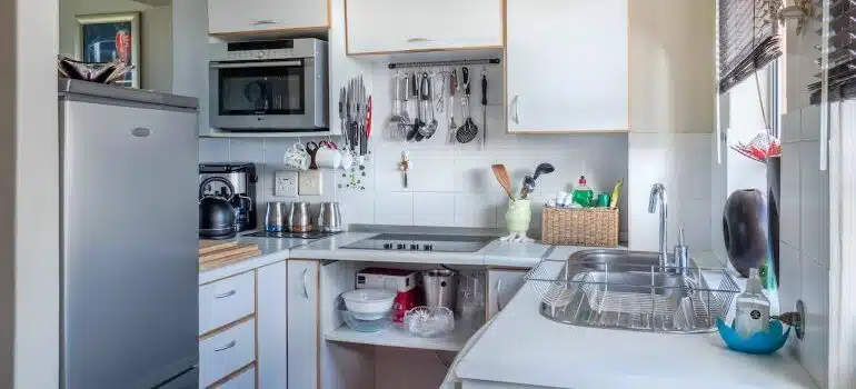 well equipped kitchen