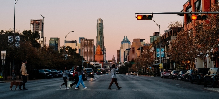 Austin in the morning