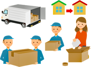 moving company boxes