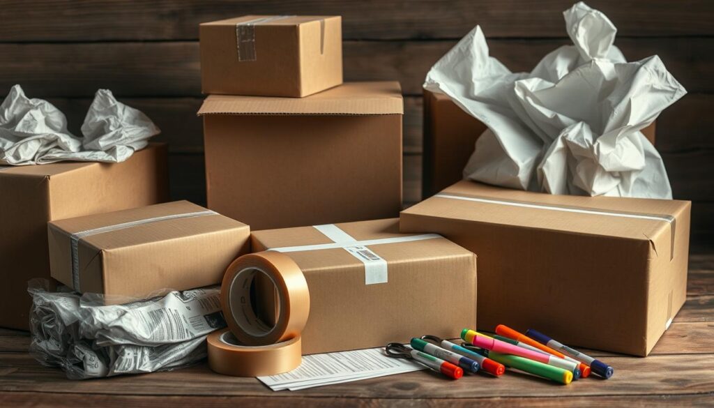 Affordable packing supplies for low-cost moving options