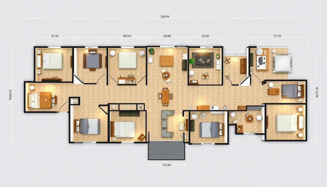 How many rooms can fit in 2000 sq ft?, image size:1344x768