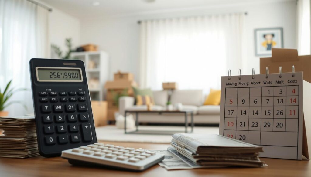 budgeting for moving costs