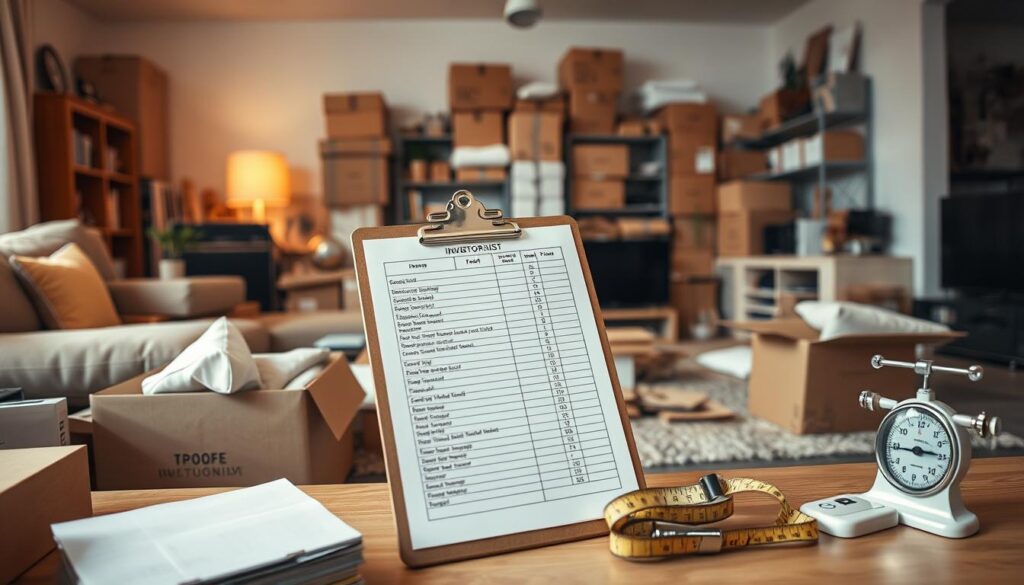 inventory management for moving