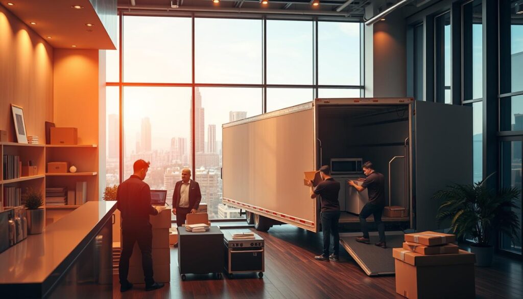 Moving services for residential and commercial relocation