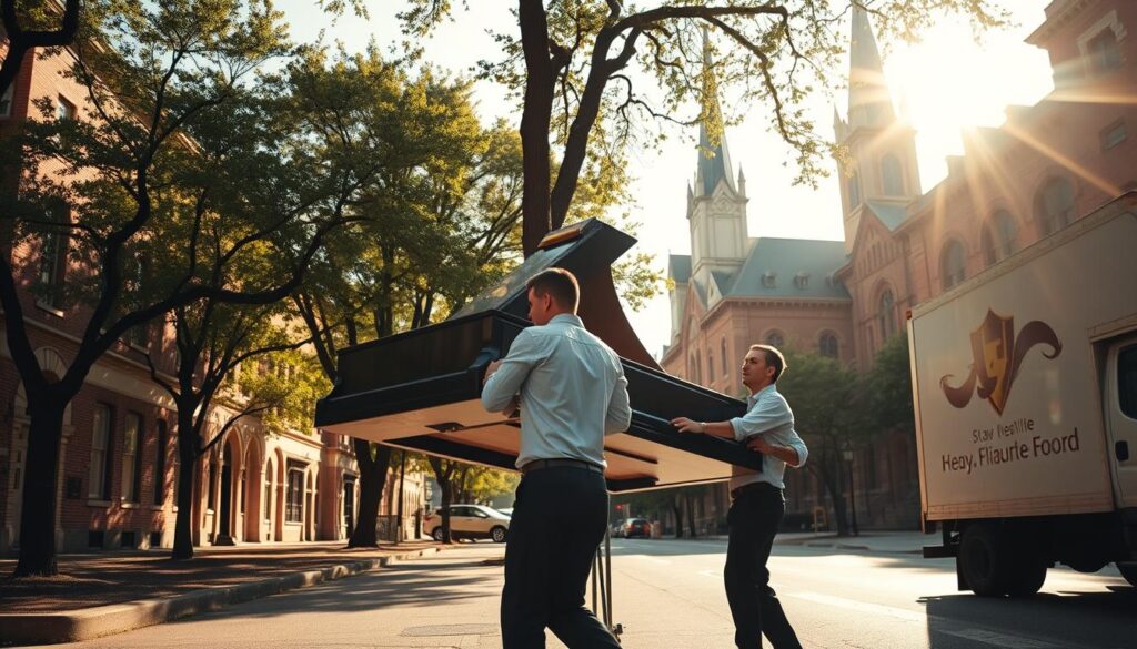Piano moving services
