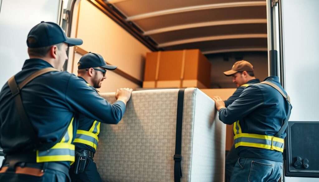 Reliable movers ensuring safety in moving