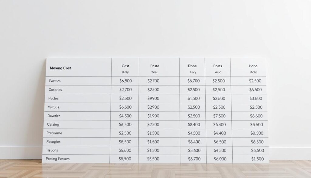 cost overview of moving services cost overview of moving services