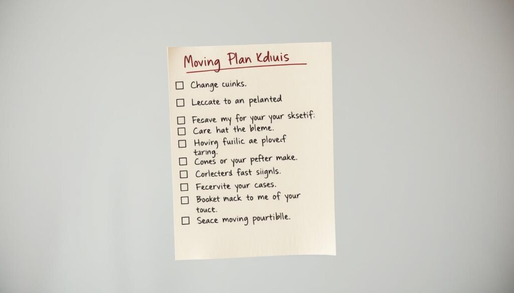 moving checklist tips