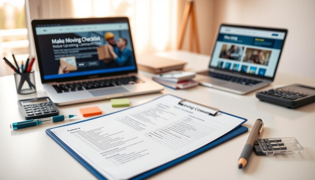 moving company checklist