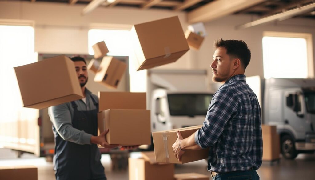 moving packages