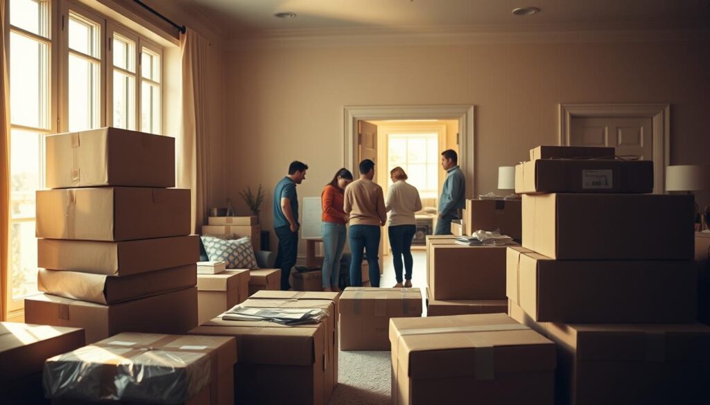 Belongings safety on moving day Belongings safety on moving day