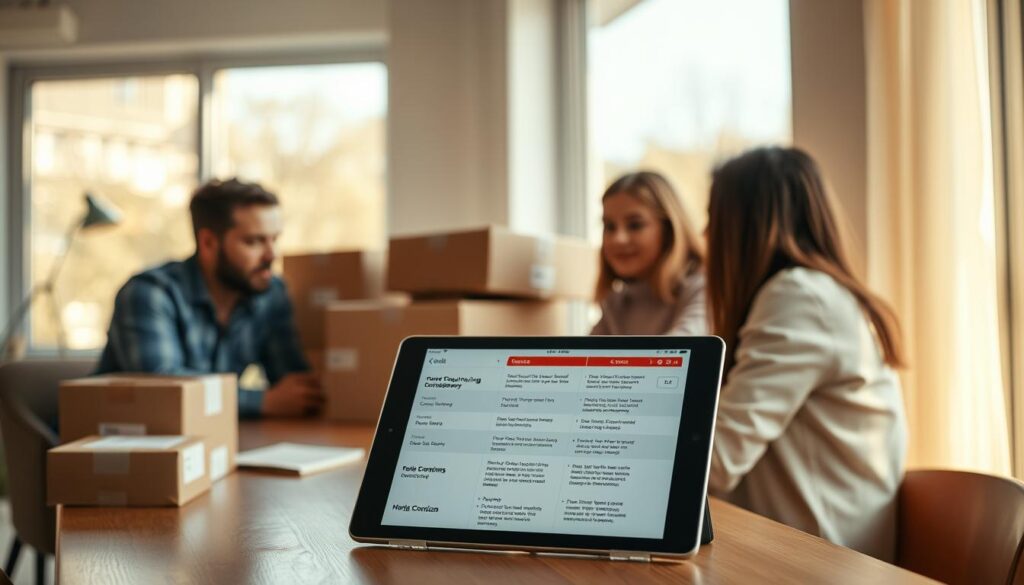 Choosing a moving company