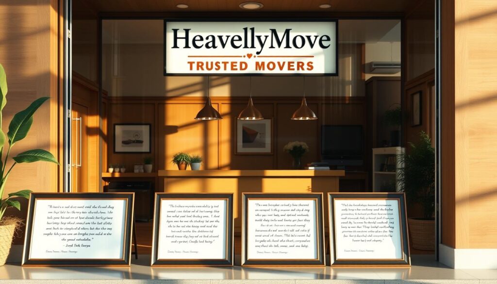 HeavenlyMove Trusted Movers Client Testimonials