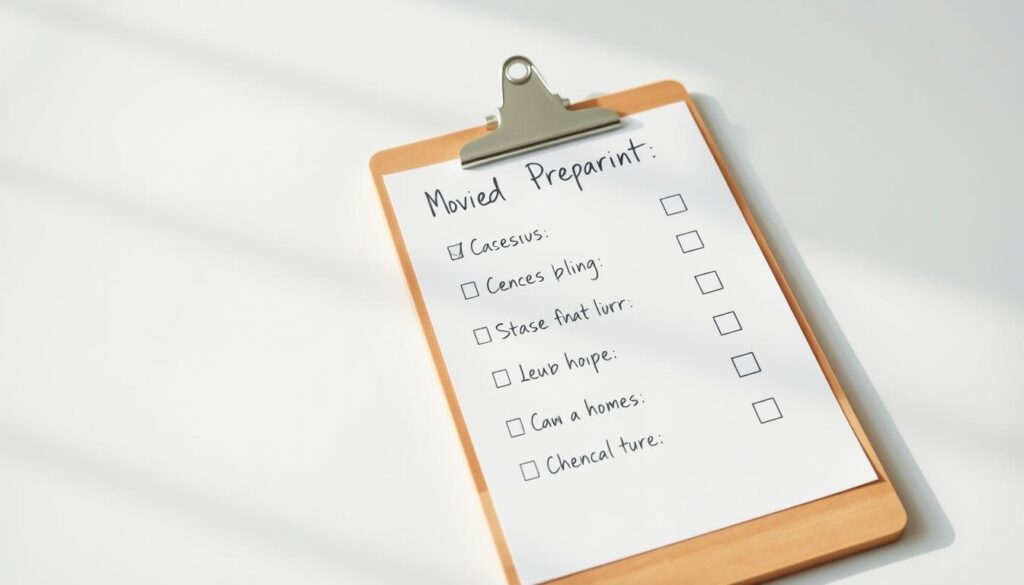 Moving Preparation Checklist
