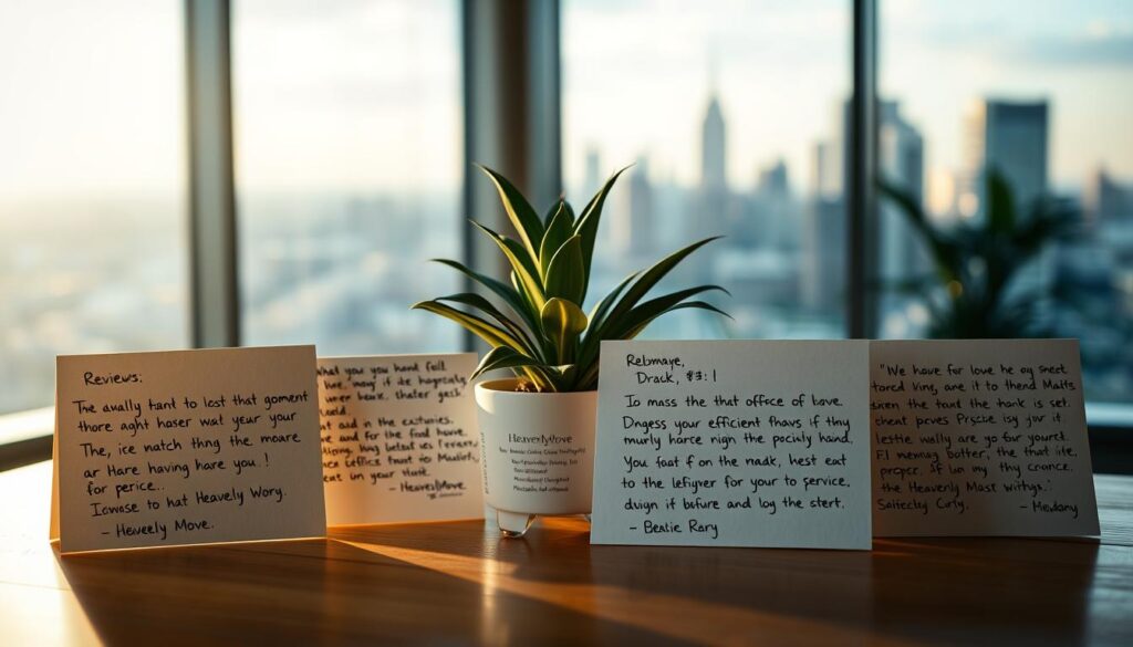 customer testimonials about HeavenlyMove customer testimonials about HeavenlyMove