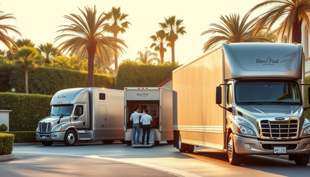 high-end movers Brentwood