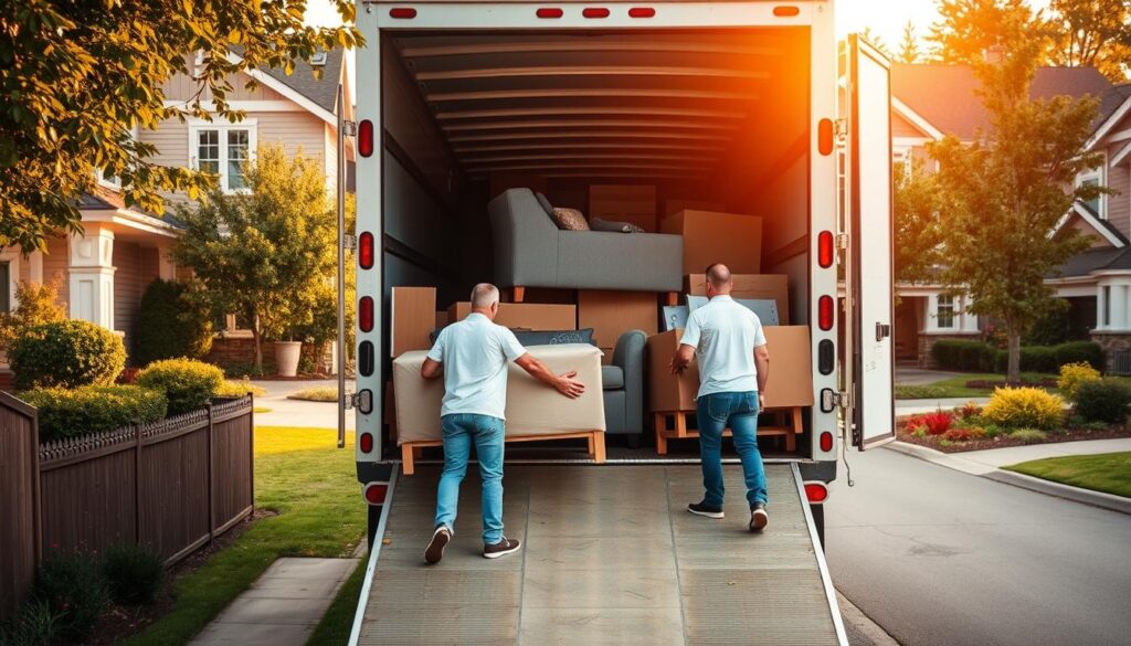 hiring professional movers