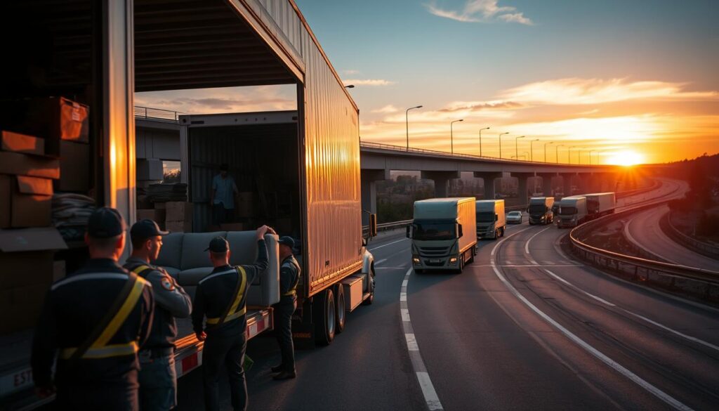 interstate moving services