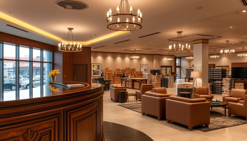 luxury features in high-end moving companies East Cesar Chavez