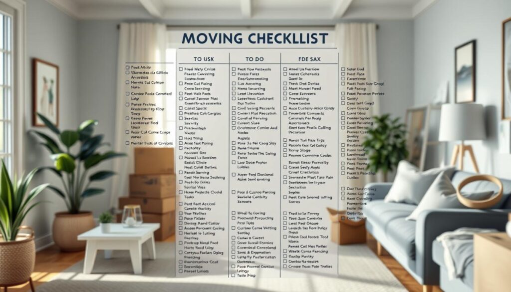 moving checklist