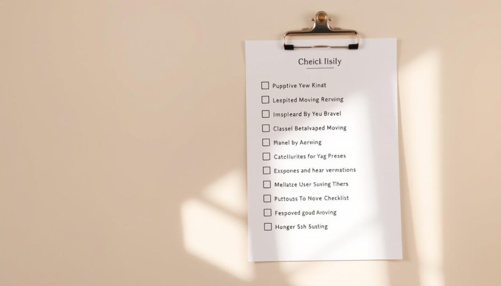 moving checklist