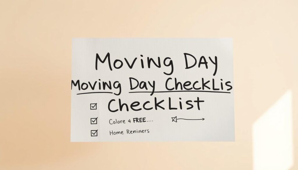 moving day checklist