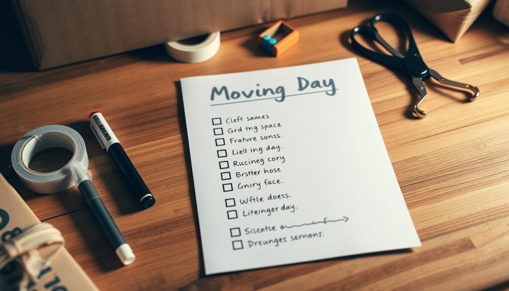 moving day checklist