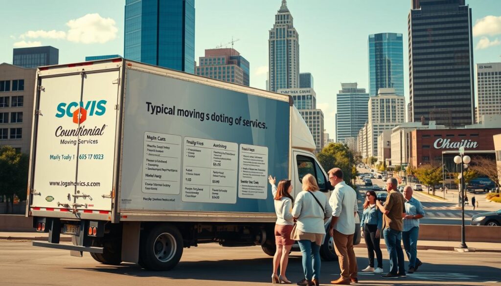 moving service costs