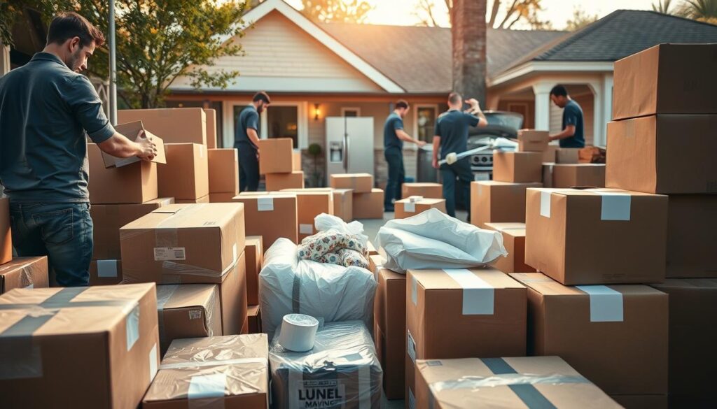 packing services for residential moving