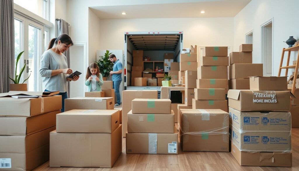 packing strategies during moving process
