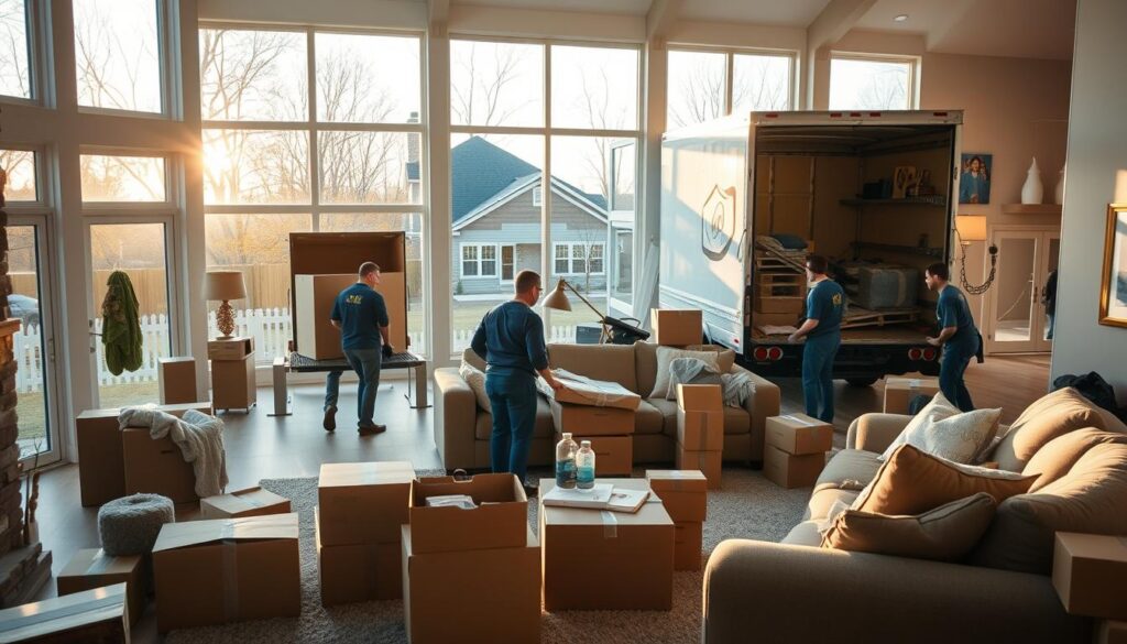 preparation for moving day