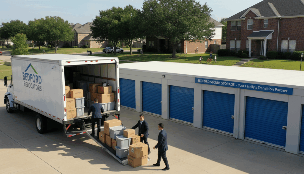 bedford tx movers storage solutions