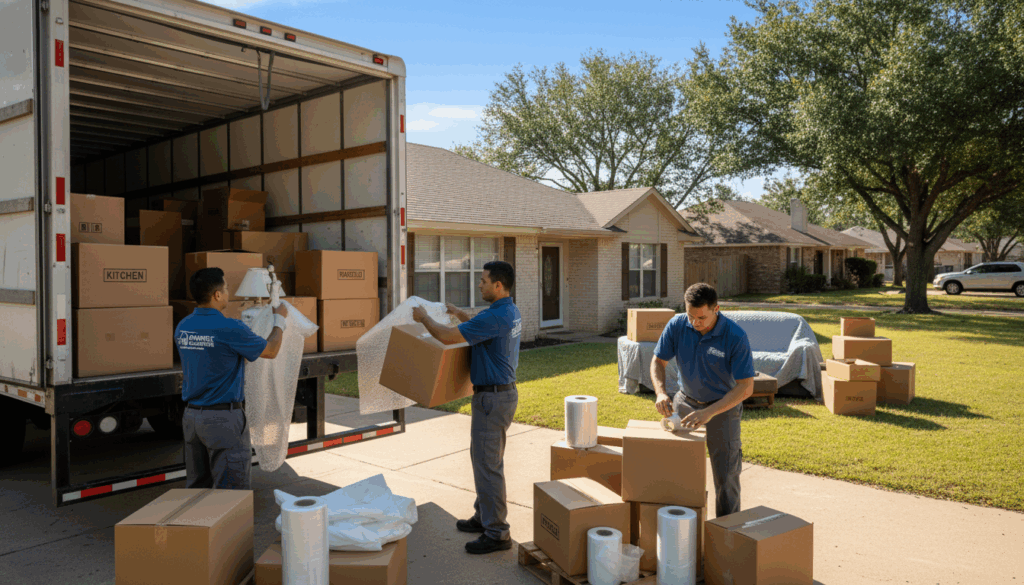 reliable moving company near Commerce TX