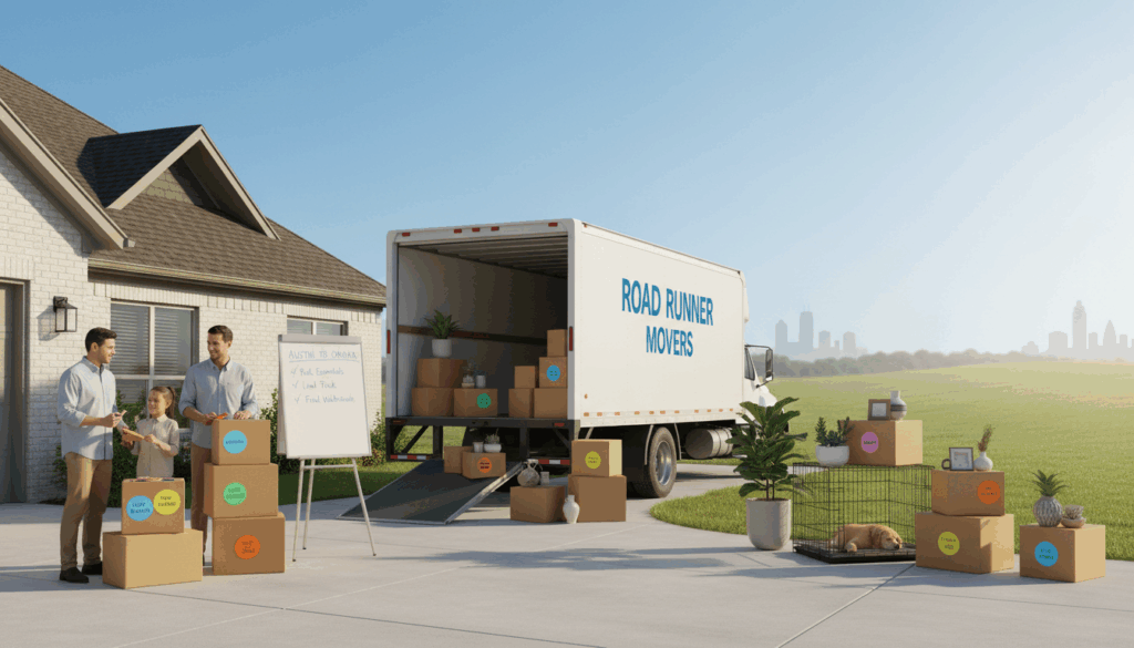 stress-free moving process stress-free moving process