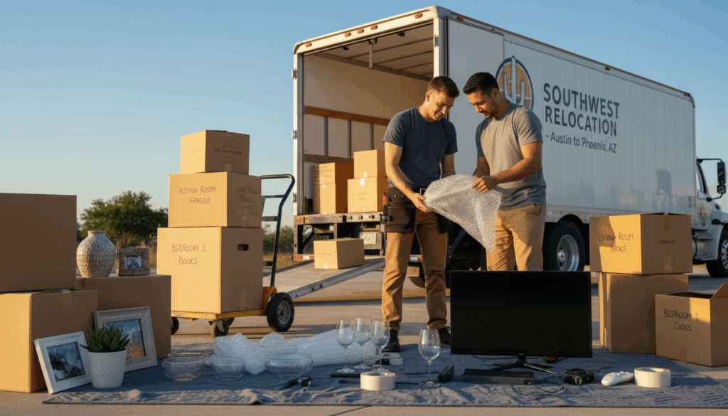 Austin to Phoenix AZ movers packing strategies Austin to Phoenix AZ movers packing strategies