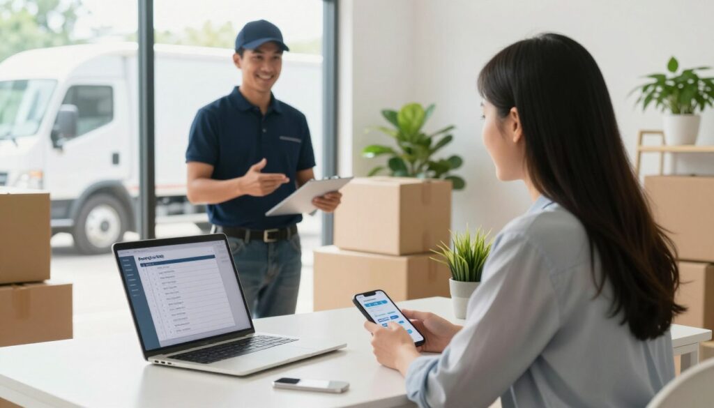 Step-by-step guide to booking your move with professional movers