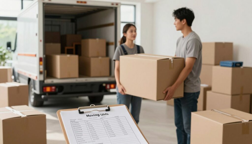 professional movers and moving quotes