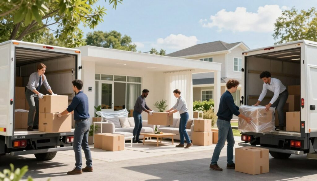 The Heavenly Moving process for a smooth relocation The Heavenly Moving process for a smooth relocation