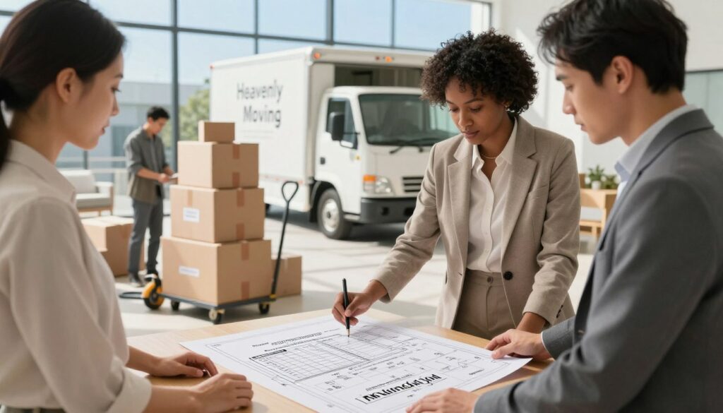 The Step-by-Step Process of Working with Heavenly Moving
